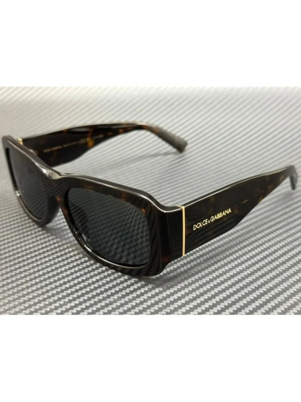 New Dolce & Gabbana Men Havana Sunglasses 57-19-140